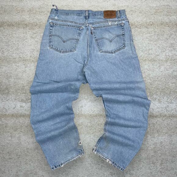 Levi's Other - Vintage 90s Levis Jeans 540 38x30 Relaxed Fit Light Wash Denim Paper Tag